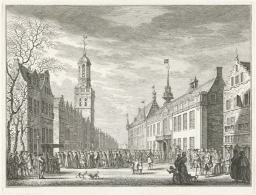 The Magistrate of Kampen on the Way to the Sermon, 1760