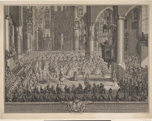 Wedding of Charles Christian of Nassau-Weilburg with Princess Carolina, 1760