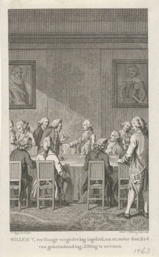 Installation of William V as hereditary stadtholder, 1766