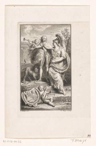 Allegory on the Majority of William V, 1766