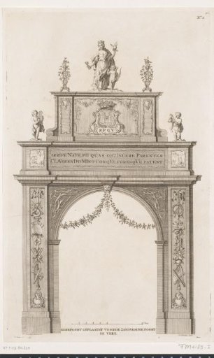 Repertory for the entry of William V in Veere (No. I), 1766