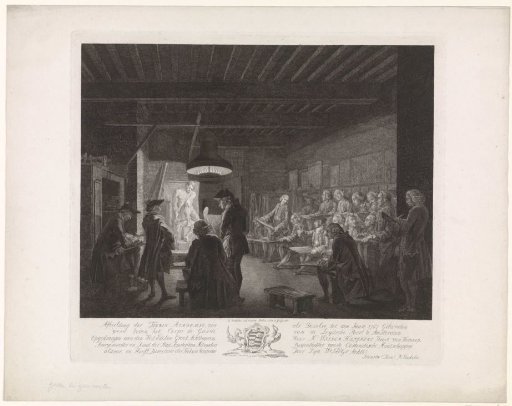 City Drawing Academy in Amsterdam, 1764-1767