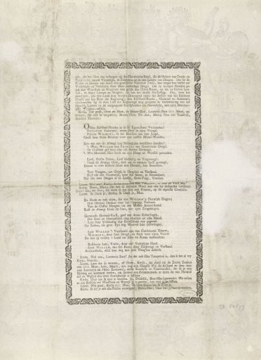 Continuation of the dialogue of Louw and Krelis, on the occasion of the marriage of Willem V and Wilhelmina of Prussia, 1767