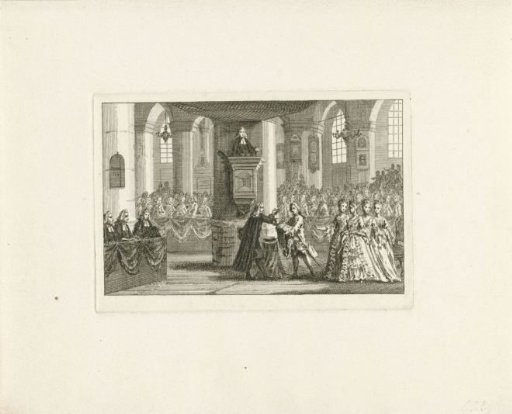 Baptism of Princess Frederica Louisa Wilhelmina, 1770