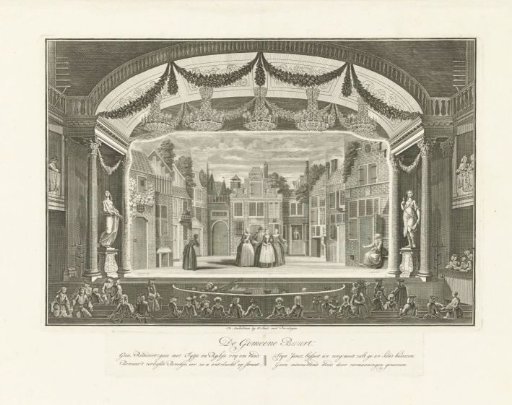 Theatre with Stage Set: The Common Neighborhood