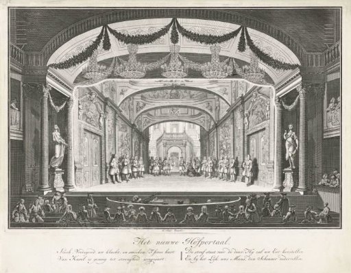 Theatre with Stage Set: The New Court Portal