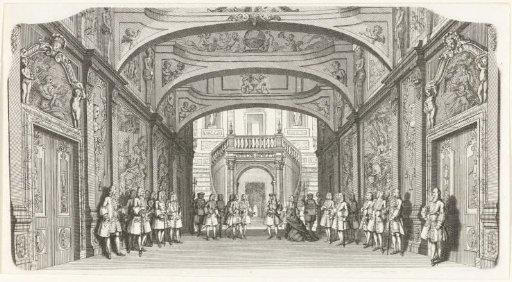 Stage scenery: The New Court Portal