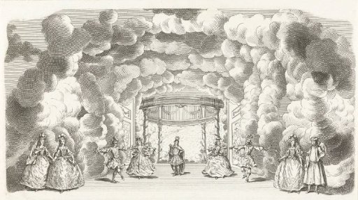 Stage scenery: Sun Court