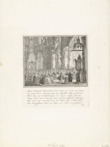 Baptism of Prince Willem Frederik, 1772