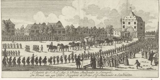 Visit of William V to Leeuwarden, 1773
