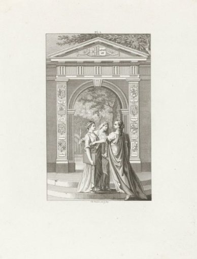 Allegory on the new psalm versification, 1773