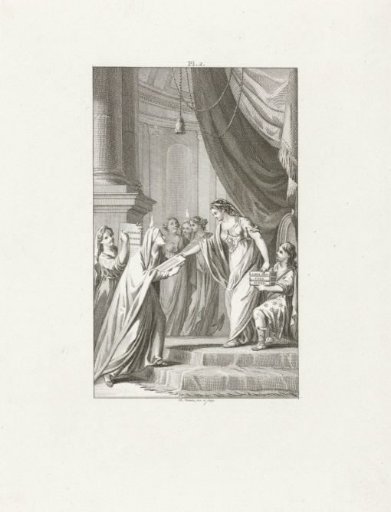 Allegory on the new psalm versification, 1773