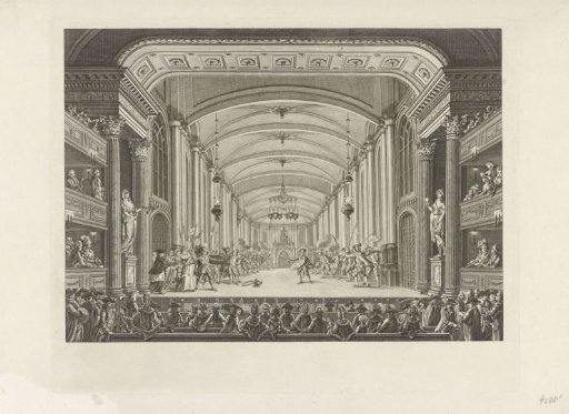 Theatre with stage scenery: The Abbey Church