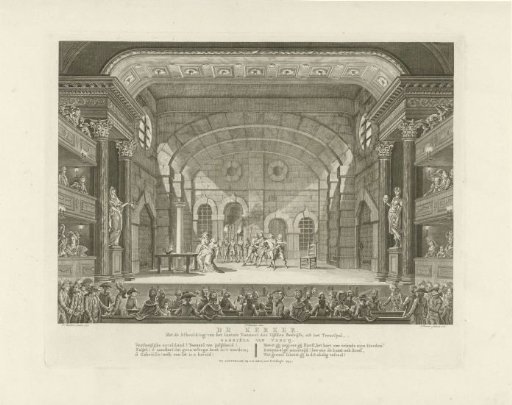 Theatre with stage scenery: The Dungeon