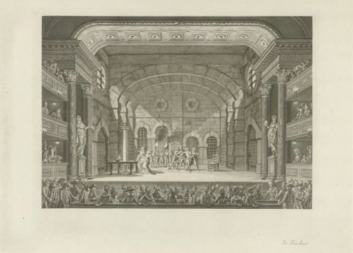 Theatre with stage scenery: The Dungeon