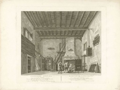 Stage scenery: A Poor Dwelling