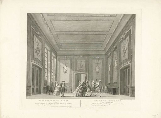Stage scenery: A Modern Room