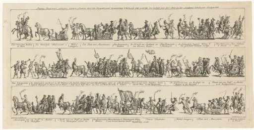 Sled Ride by the Leiden Society Veniam Pro Laude, 1776