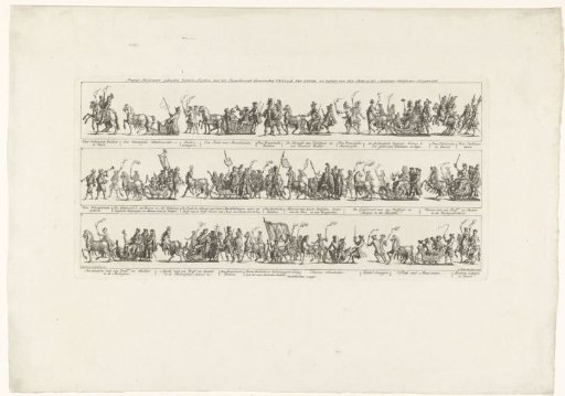 Sled Ride by the Leiden Society Veniam Pro Laude, 1776