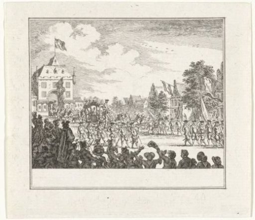 Entry of the Prince and Princess of Orange into Leeuwarden, 1777
