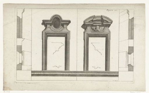 Two window frames