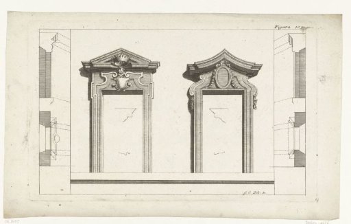 Two window frames
