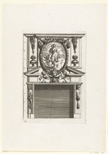 Lower section, shaft decorated with Venus and Cupid