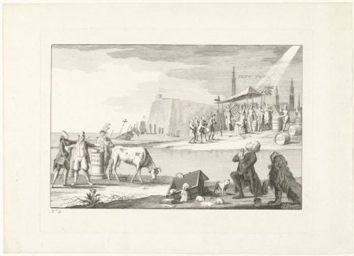 Satirical Print on English Losses in the War with America (2), 1778