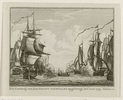 Meeting between Fielding and Van Bylandt, 1779