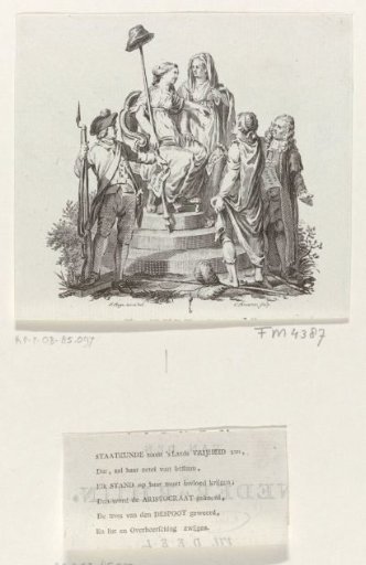 Title Page and Verse from: The Post of the Lower Rhine, Vol. VII, 1785