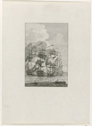 Willem Crul in Combat with the English, 1781