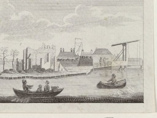 Ruins after the fire at Uithoorn, 1781