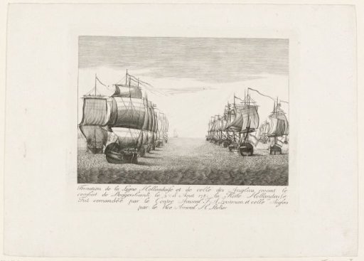 The Beginning of the Sea Battle at Dogger Bank, 1781