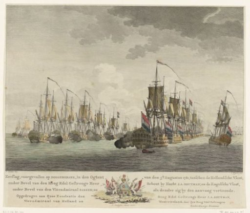 The Beginning of the Sea Battle at Dogger Bank, 1781