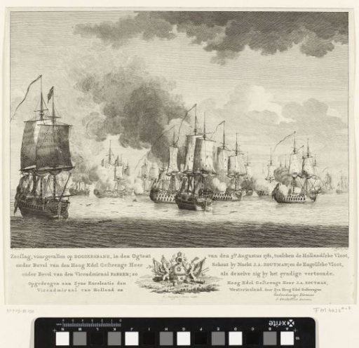 Sea Battle at Dogger Bank, 1781