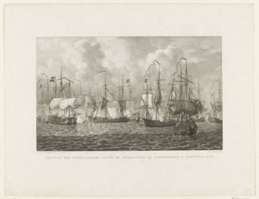 Sea Battle at Dogger Bank, 1781
