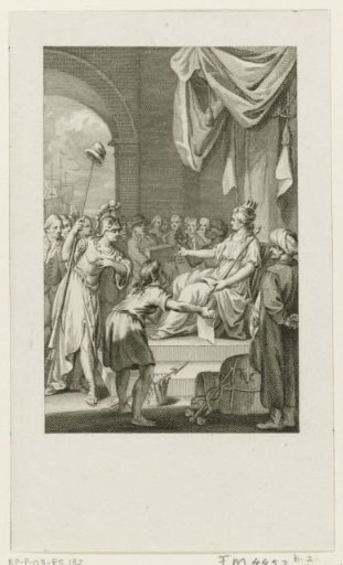 The Dutch Maiden reports on the victory, 1781