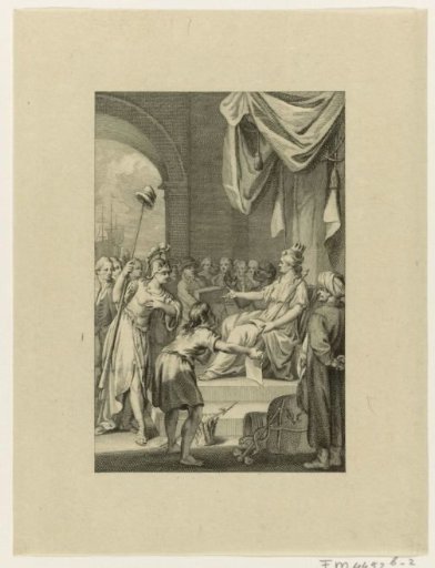 The Dutch Maiden reports on the victory, 1781