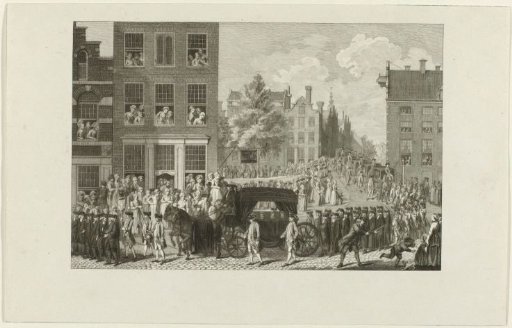 Funeral Procession of Wolter Jan Gerrit baron Bentinck, 1781