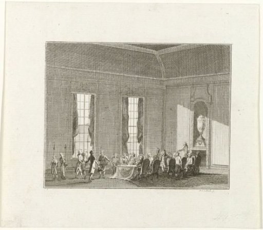 Joan Derk van der Capellen Appears in the Assembly of the Nobility and Cities of Overijssel, 1782