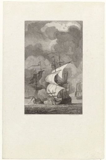 Jarry Falls in a Battle with the English, 1783