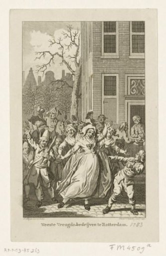 Celebrations in Rotterdam on the Prince's Birthday, 1783