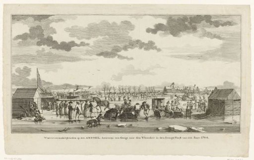 Ice Fun on the Frozen Amstel, 1784