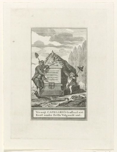 Allegorical monument for Joan Derk van der Capellen tot den Pol, 1784