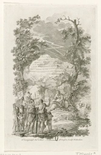 Allegory on the Death of Joan Derk van der Capellen tot den Pol, 1784