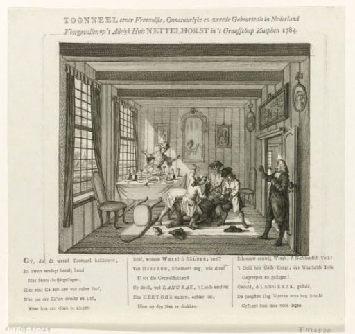 Assault on the preacher Langerak, 1784