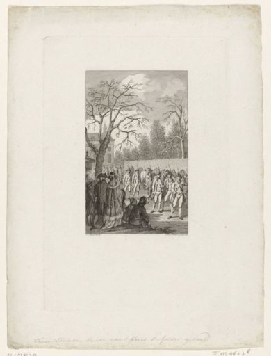 Removal of cannons from the Huis de Gelder, 1785
