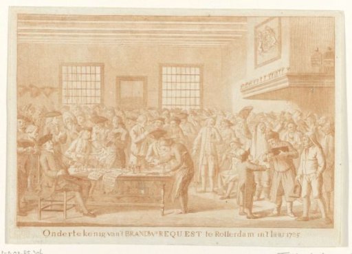 Signing of the Brandy Petition in Rotterdam, 1785