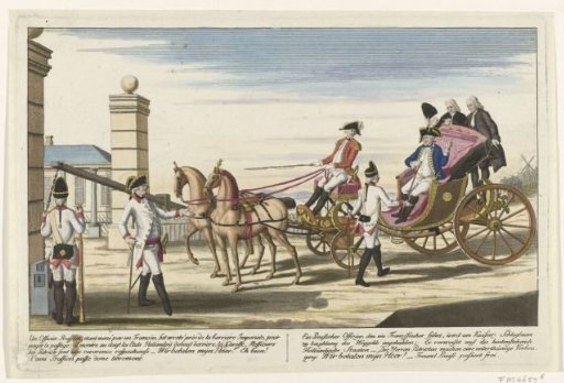 Satirical Print on the Peace between the Netherlands and the Emperor, 1785