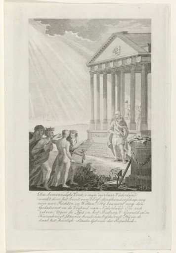 Title Page for: Kornelis de Vogel, Katechismus van het stadhouderschap, 1786